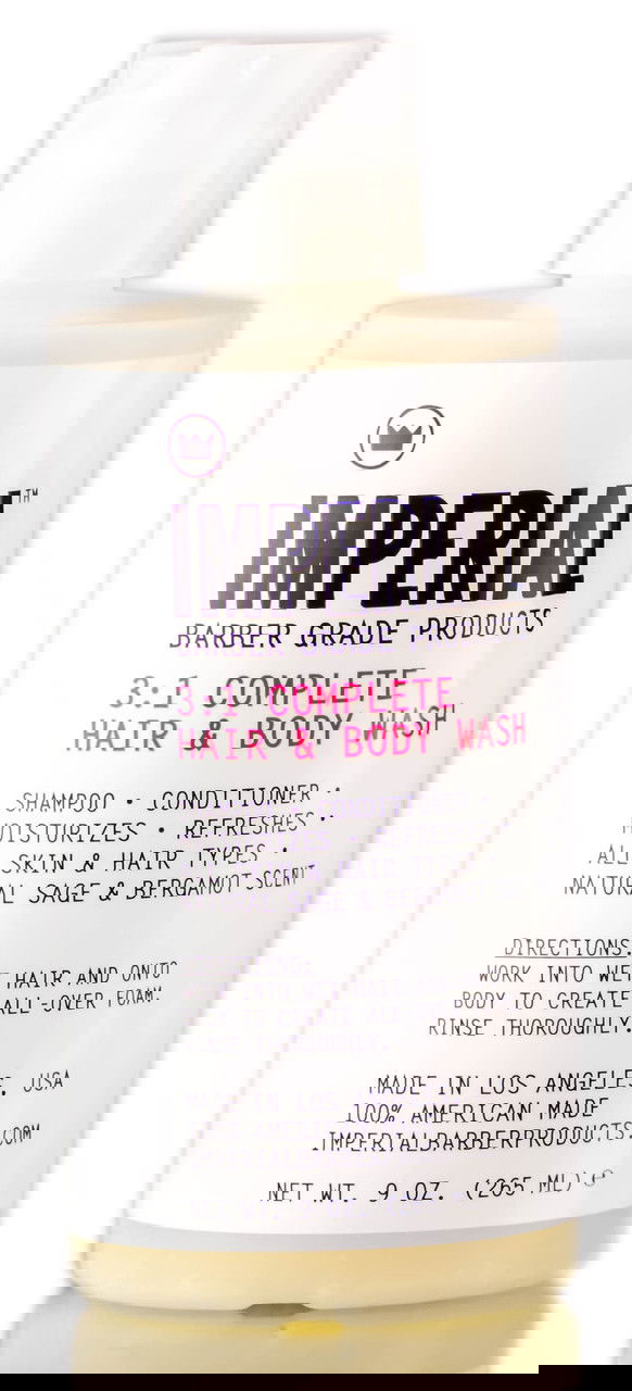 Imperial 3 in 1 Complete Hair & Body Wash