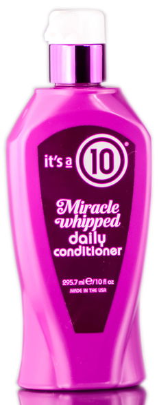 It's a 10 Miracle Whipped Daily Conditioner