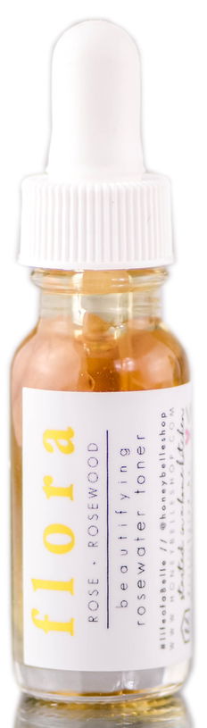 Honey Belle Flora Beautifying Rosewater Toner