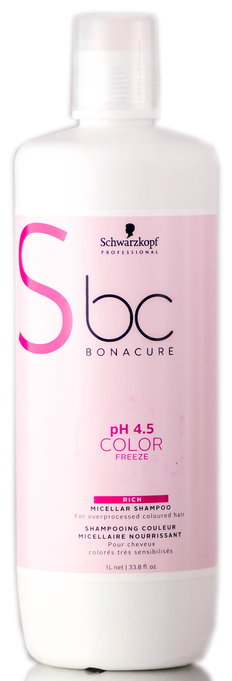 Schwarzkopf BC pH 4.5 Bonacure Color Freeze Micellar Shampoo-image1