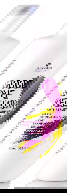 Schwarzkopf Goodbye Yellow Neutralizing Wash Shampoo