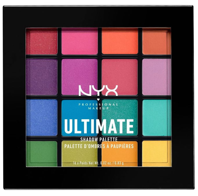 NYX Ultimate Brights Shadow Palette