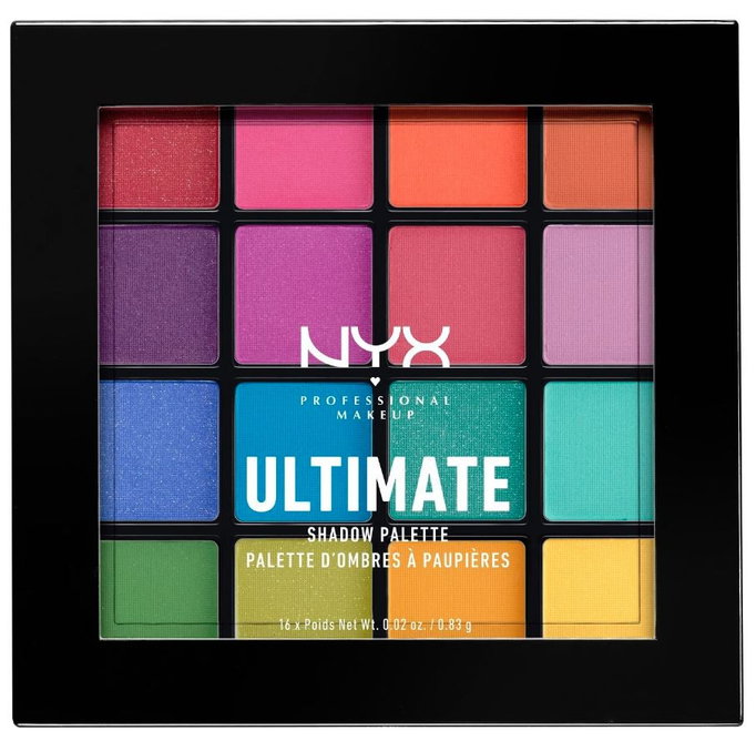 NYX Ultimate Brights Shadow Palette-image1