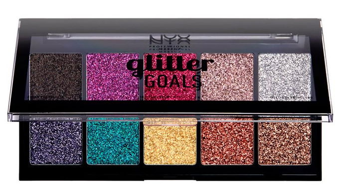 NYX Glitter Goals Cream Pro Palette