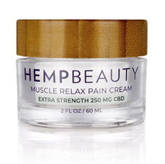 HempBeauty Extra Strength Muscle Relax Pain Cream (250 mg cbd)