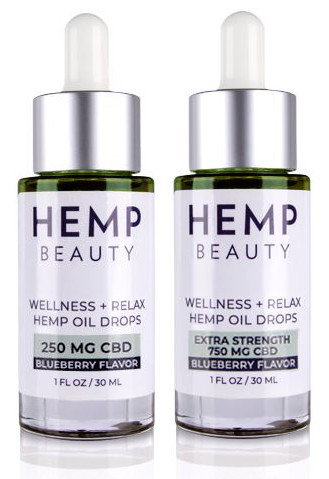 HempBeauty Wellness + Relax Hemp Blueberry Oil Drops-image1 HempBeauty Wellness + Relax Hemp Blueberry Oil Drops-image1