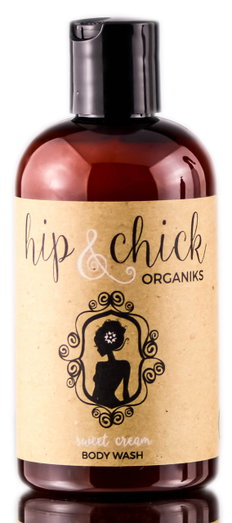 Hip & Chick Organiks Sweet Cream Body Wash-image1 Hip & Chick Organiks Sweet Cream Body Wash-image1