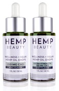 HempBeauty Wellness + Relax Hemp Mint Oil Drops-image1