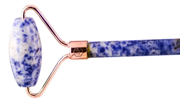 Honey Belle Blue Spot Jasper Facial Roller