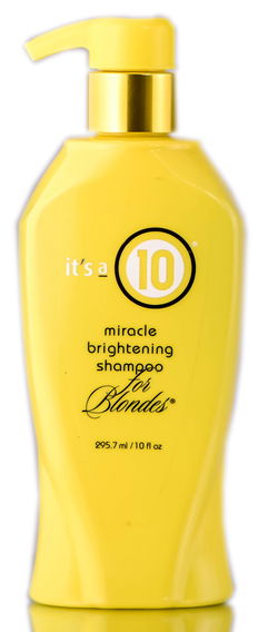 It's a 10 Miracle Brightening Shampoo For Blondes