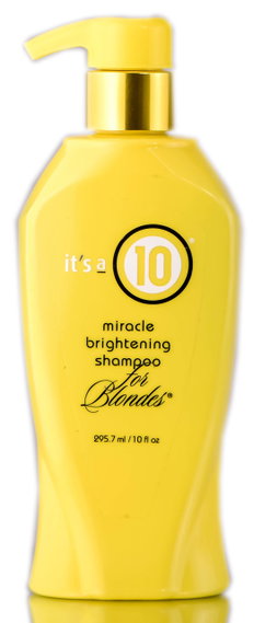 It's a 10 Miracle Brightening Shampoo For Blondes-image1