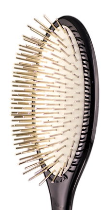 Denman Metal Pins Paddle Brush