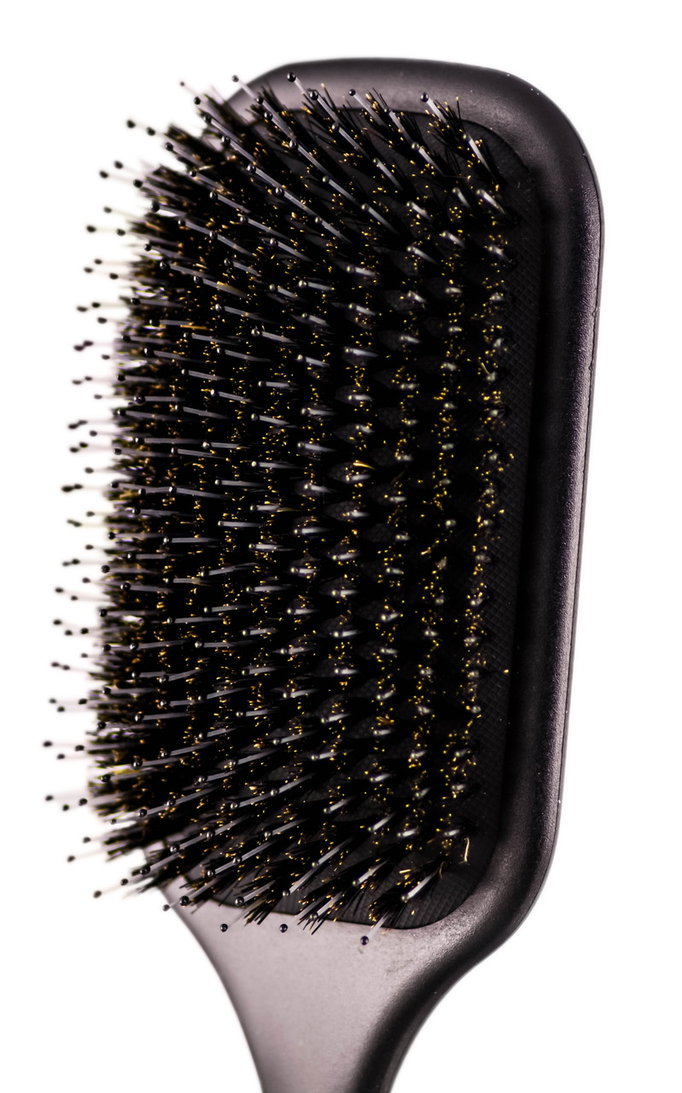 Denman Natural Porcupine Effect Paddle Brush-image1 Denman Natural Porcupine Effect Paddle Brush-image1