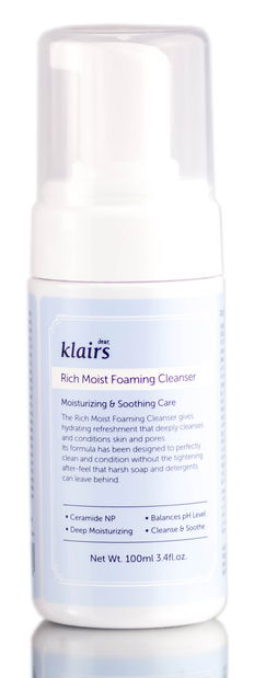 Dear, Klairs Rich Moist Foaming Cleanser