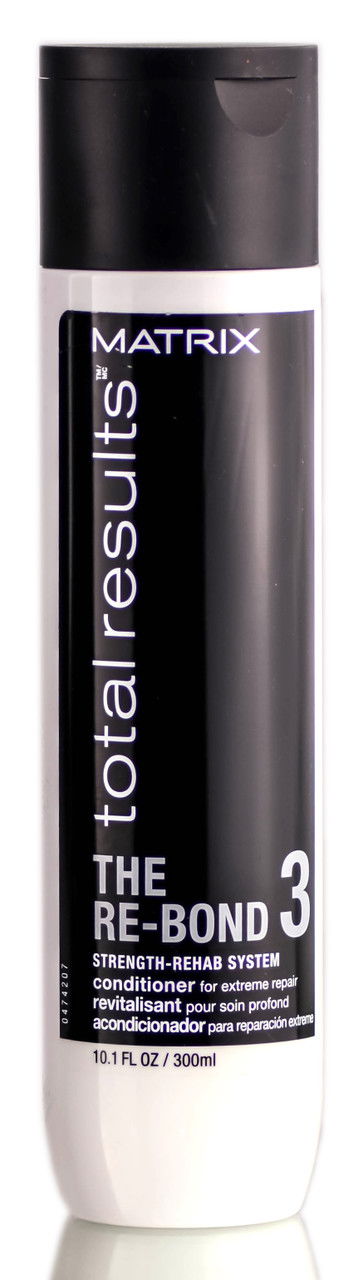 Matrix Total Results The Re-Bond 3 Strength Rehab System Conditioner