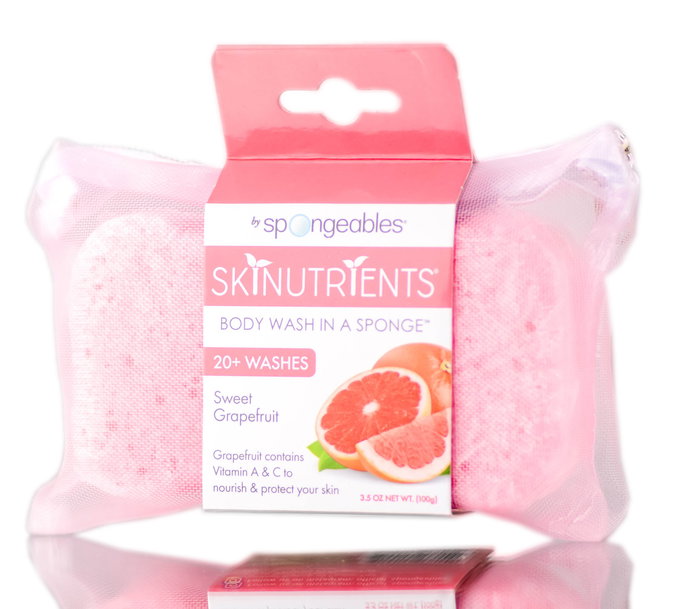 Spongeables Skin Nutrients Body Wash In A Sponge-image2 Spongeables Skin Nutrients Body Wash In A Sponge-image2