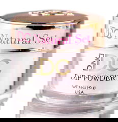 DND DC Pink & White CLEAR BASE Natural DIP POWDER for Nails