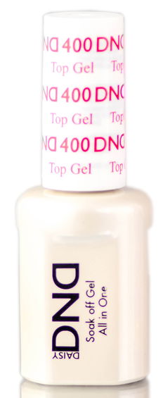 Daisy DND 400 TOP GEL Soak off Gel NAIL All In One Top Coat for Nails