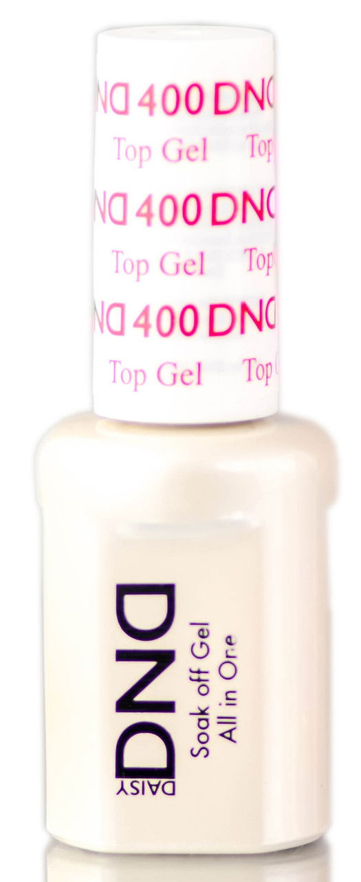 Daisy DND 400 TOP GEL Soak off Gel NAIL All In One Top Coat for Nails