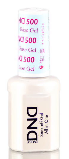 Daisy DND 500 BASE GEL Soak off Gel NAIL All In One Base Coat for Nails