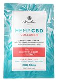 Mantra Mask Hemp CBD Collagen Facial Sheet Mask-image1 Mantra Mask Hemp CBD Collagen Facial Sheet Mask-image1