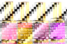 DND DC MOOD Gel Polish, Premium Temperature-Activated Nail Polish, HOT or COLD, Daisy Nails Heat Change Color