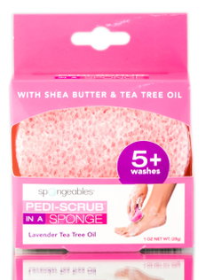 Spongeables 5+ Pedi-Scrub In A Sponge-image1 Spongeables 5+ Pedi-Scrub In A Sponge-image1