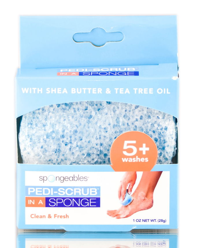 Spongeables 5+ Pedi-Scrub In A Sponge