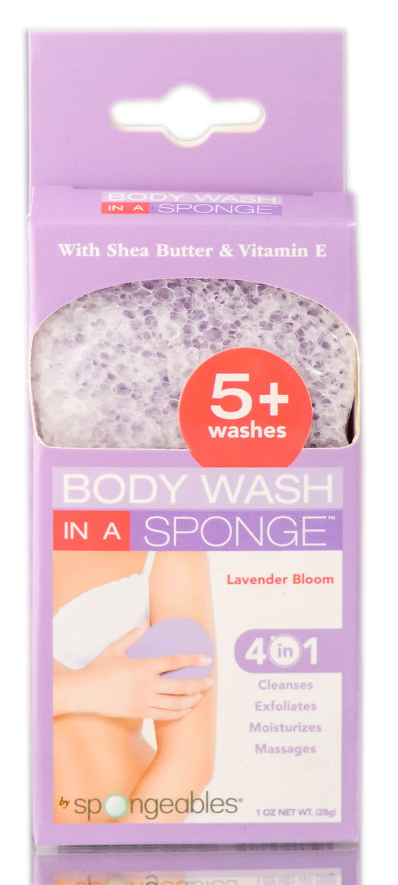 Spongeables 5+ Body Wash In A Sponge