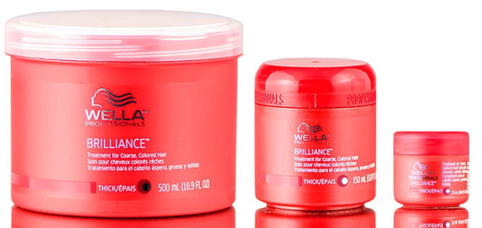 Wella Original Brilliance Color Protection Treatment - COARSE/THICK-image1