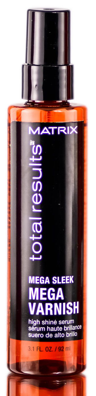 3.1 oz, Matrix Total Results Mega Sleek Mega Varnish High Shine Serum ...