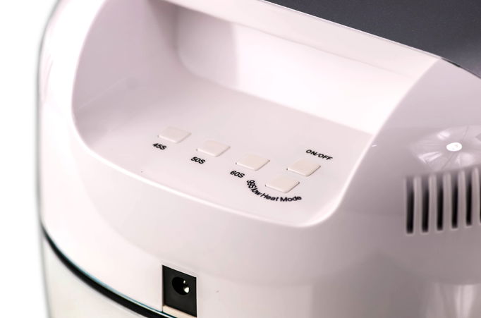 Daisy DND 60W LED UV Nail Lamp Light for Gel Nail Polish, 42 LED Lights, Auto-On Sensing Sytem, Digital Timer