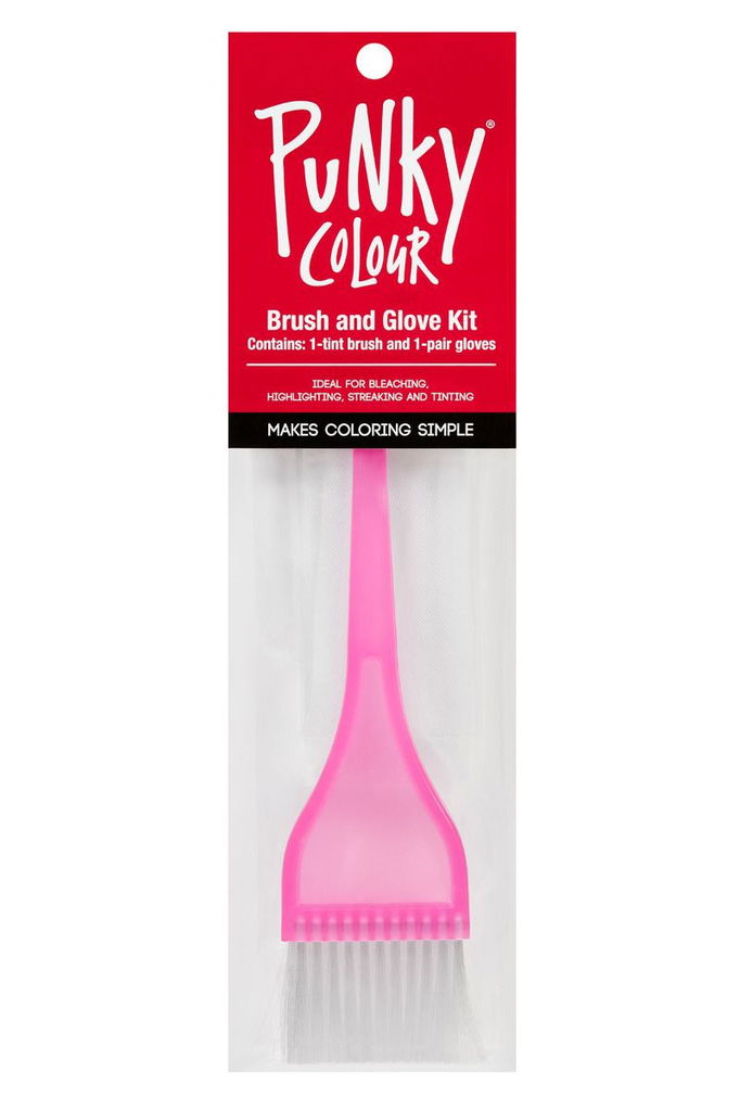 Punky Colour Brush and Glove Kit