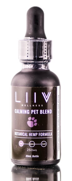 LIIV Calming Pet Blend Botanical Drops (250 mg CBD)