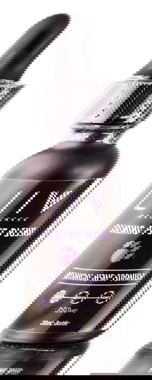 LIIV Calming Pet Blend Botanical Drops (250 mg CBD)