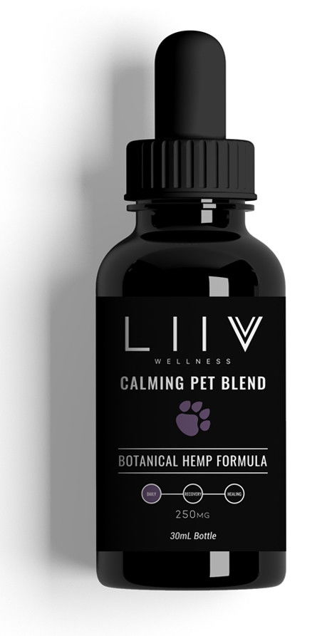 LIIV Calming Pet Blend Botanical Drops (250 mg CBD)