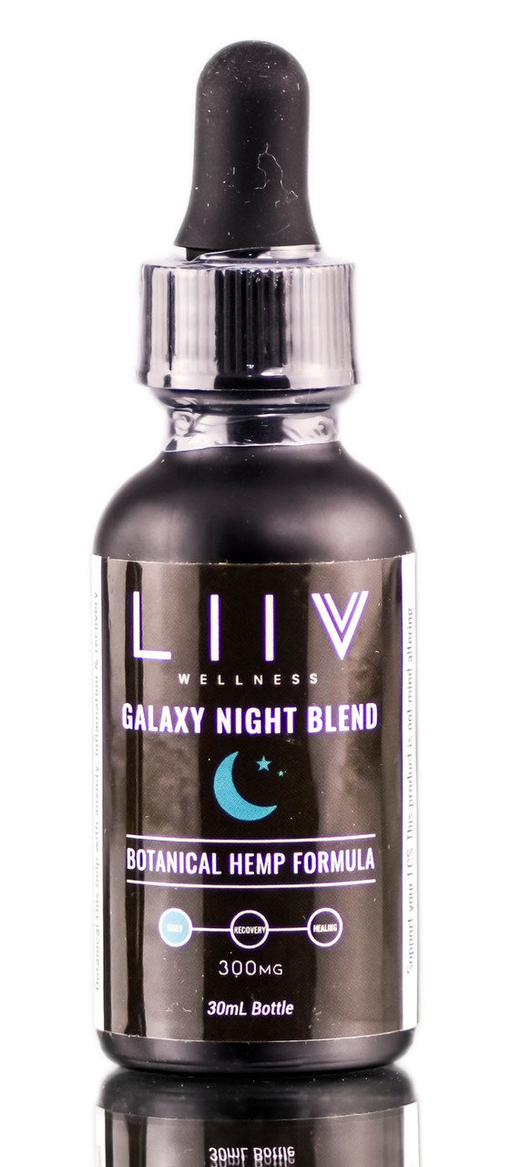 LIIV Galaxy Night Blend Botanical Drops (300mg CBD)-image1