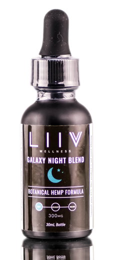 LIIV Galaxy Night Blend Botanical Drops (300mg CBD)-image1