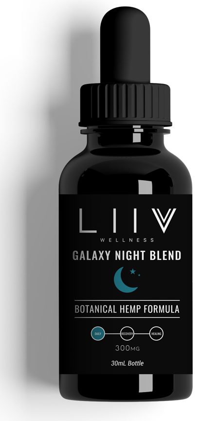 LIIV Galaxy Night Blend Botanical Drops (300mg CBD)-image2