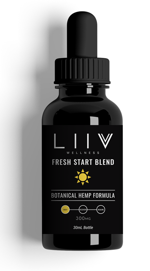 LIIV Fresh Start Blend Botanical Drops (300mg CBD)-image2