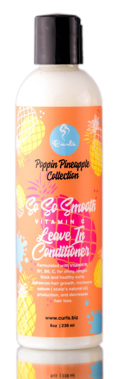 Curls Poppin Pineapple Collection So So Smooth Leave-In Conditioner