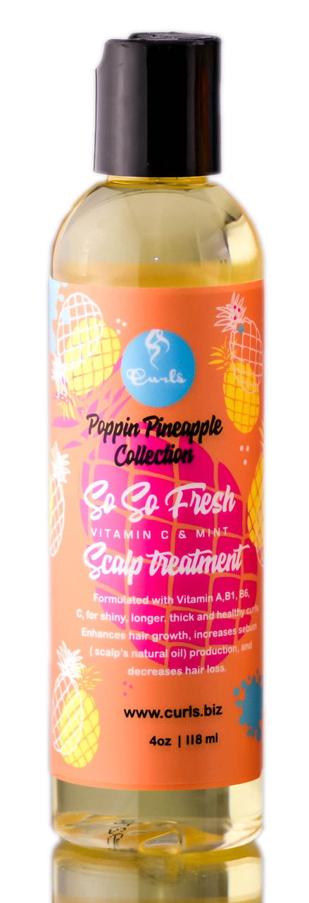 Curls Poppin Pineapple Collection So So Fresh Scalp Treatment