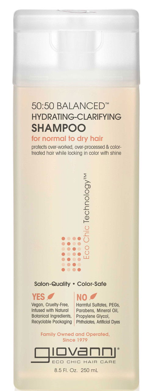Giovanni 50:50 Balanced Hydrating Clarifying Shampoo