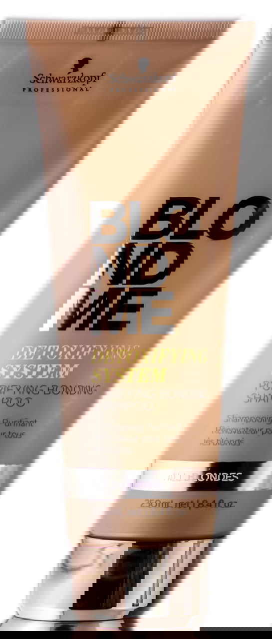 Schwarzkopf BlondeMe Detoxifying System Purifying Bonding Shampoo