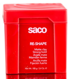 Saco Re-Shape Matte Clay Strong Hold-image1 Saco Re-Shape Matte Clay Strong Hold-image1