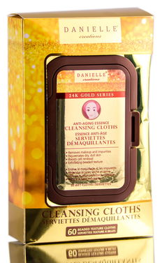 Danielle Creations 24k Gold Series Anti-Aging Essence Cleansing Cloths
