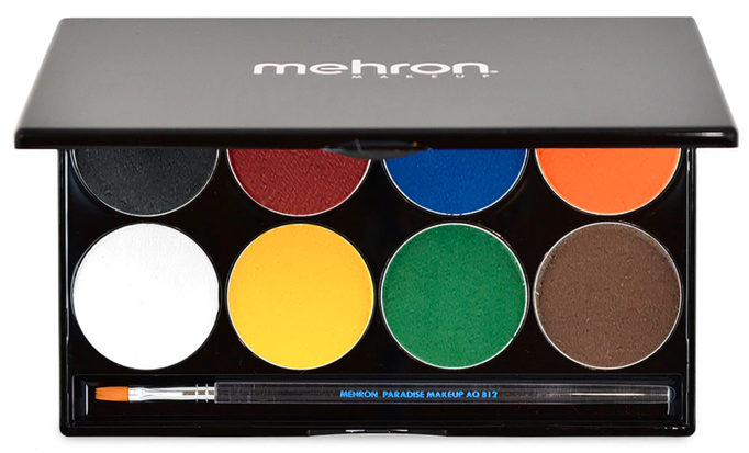 Mehron Paradise Makeup AQ - 8 Color Palette