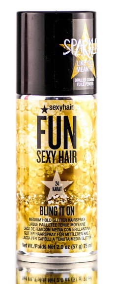 Sexy Hair Fun Sexy Hair Bling It On Medium Hold Glitter Hairspray-image1