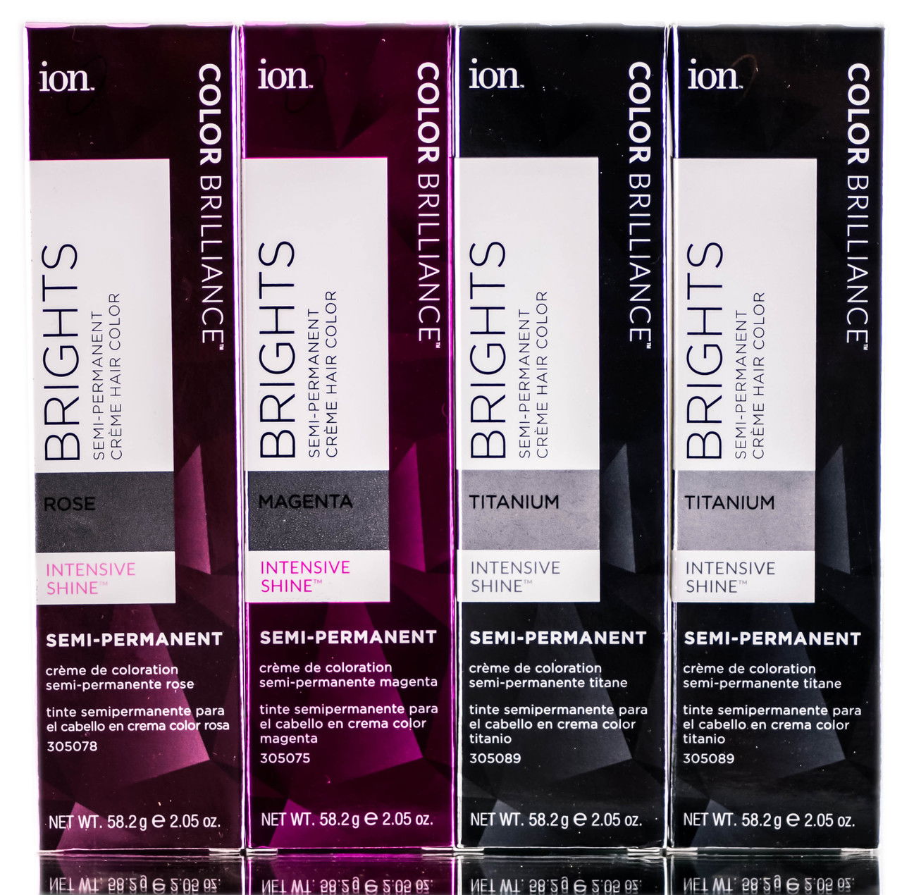 Shamrock Ion Color Brilliance Brights Semi Permanent Creme Hair Color 2.05 oz SleekShop