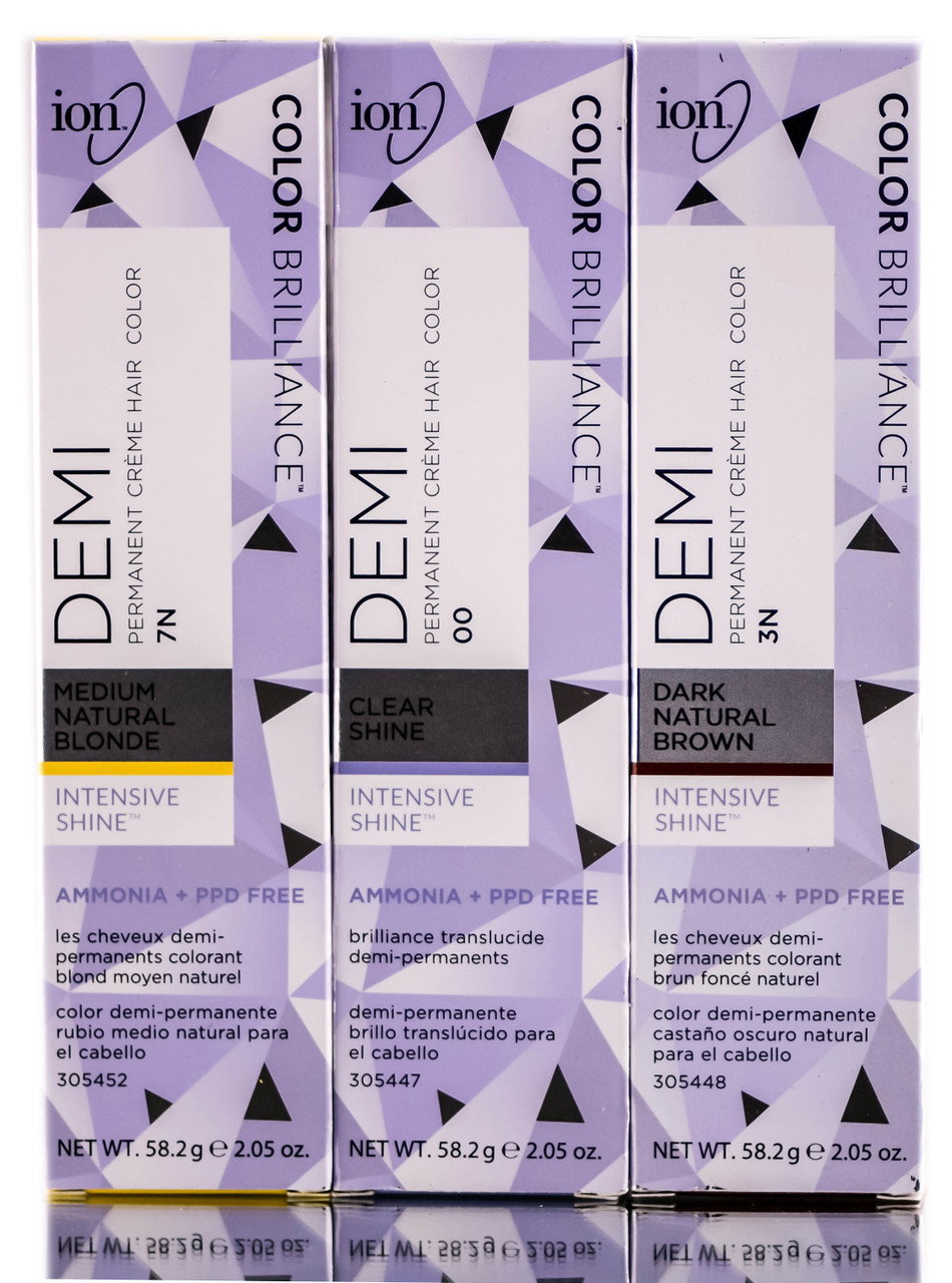 Ion Color Brilliance Demi Permanent Creme Hair Color - 2.05 oz-image1